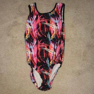 Plum practice wear leotard AL